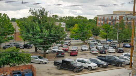 Lawrence City Commission to consider selling parking lot at 7th and New Hampshire for housing